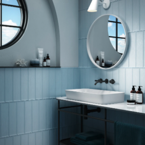 ocean blue matte – bathroom tiles